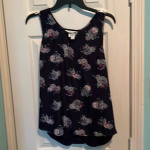 Floral tank top